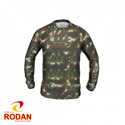 CAMISETA POWER FIT PROTEÇÃO UV CAMUFLADA CAMISETA POWER FIT PROTEÇÃO UV CAMUFLADA Cód- 3169