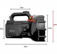 LANTERNA HOLOFOTE SQ 3811 1 LED Super Potente 100w Com Alcance de até 1Km Recarregável para Camping