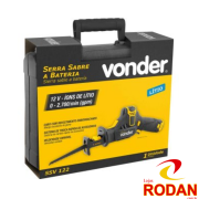 Serra sabre, bateria 12 V, VONDER Serra sabre, bateria 12 V, VONDER Cod.500182